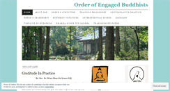 Desktop Screenshot of orderengagedbuddhists.com